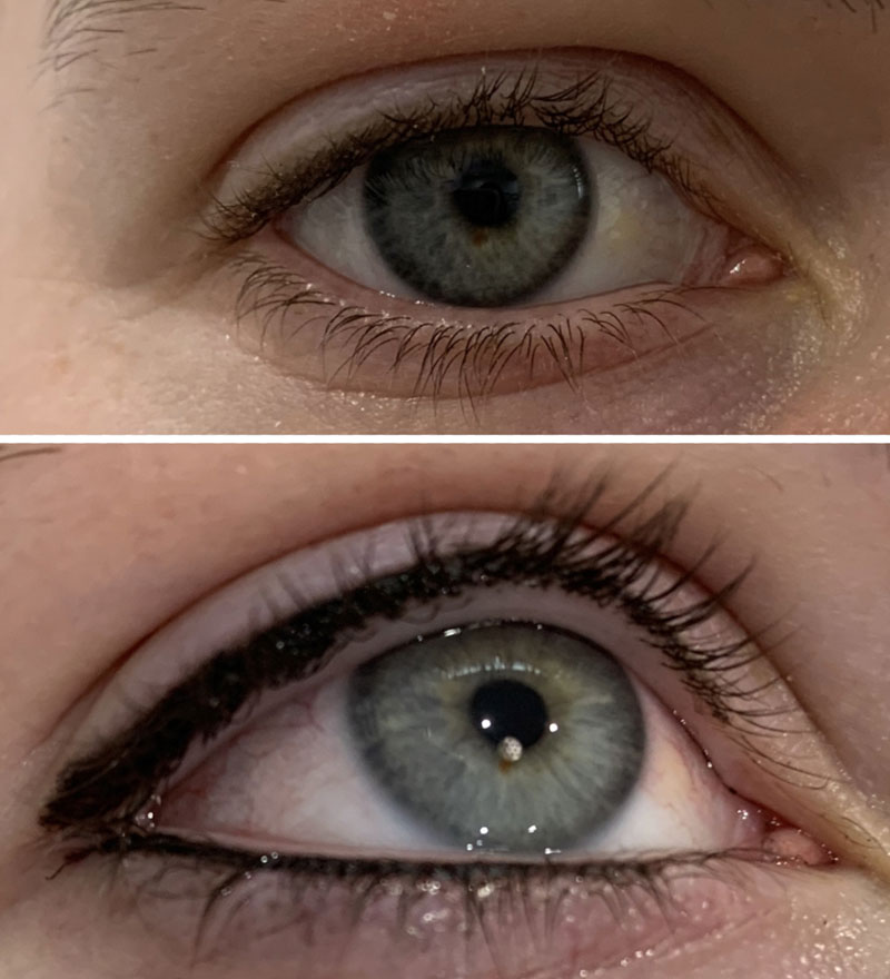 Top & Bottom - Eyeliner Tattooing - Sydney Permanent Makeup